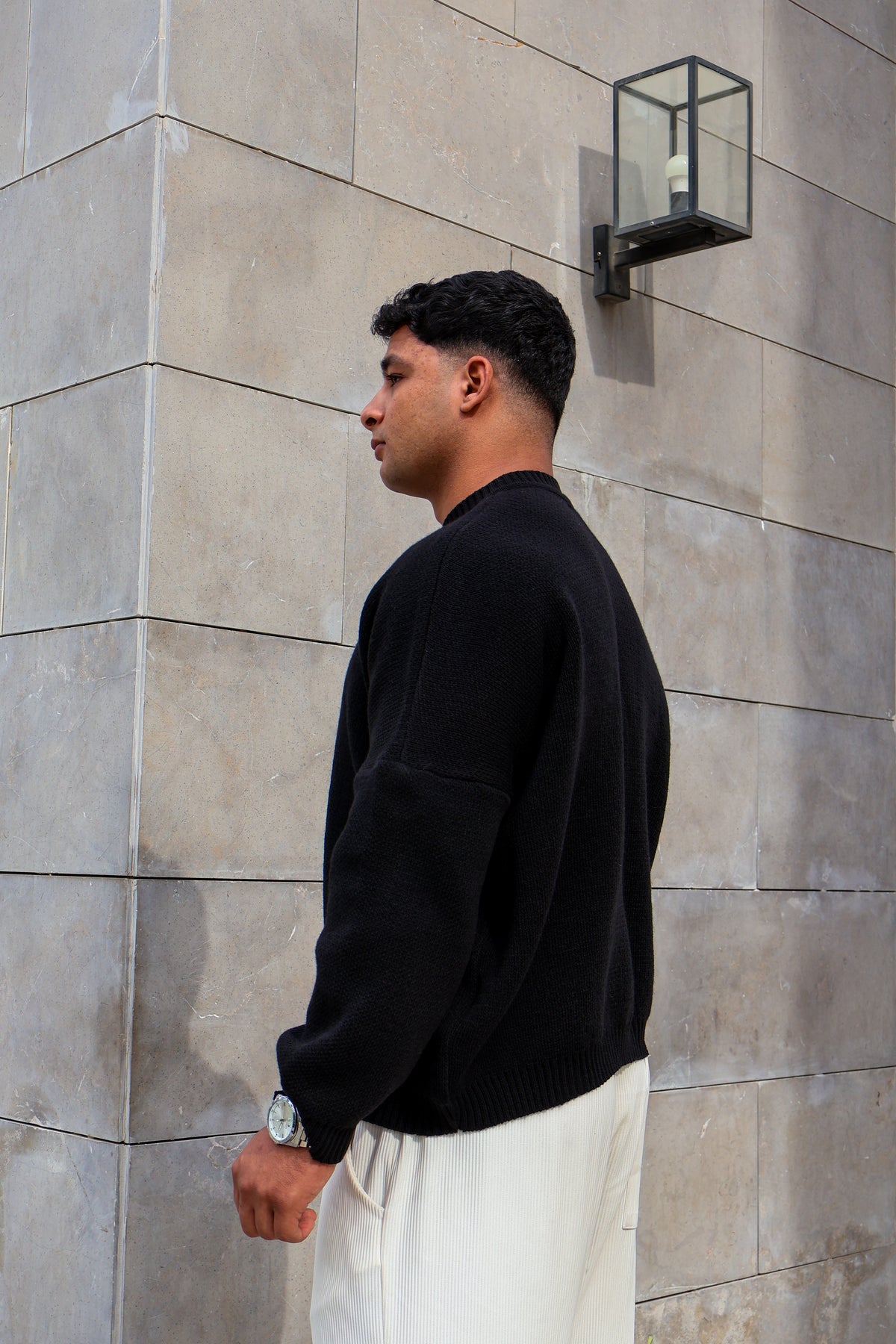 Black Knit Sweater