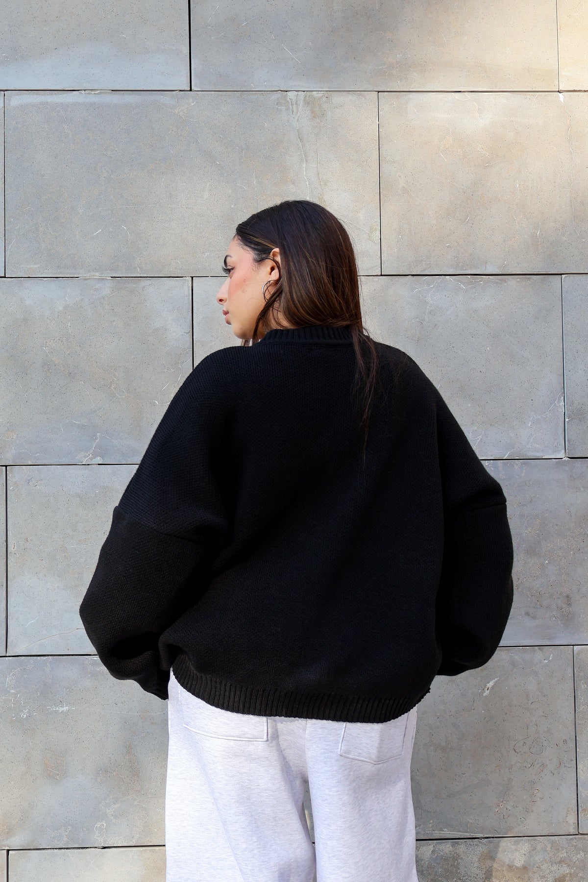 Black Knit Sweater